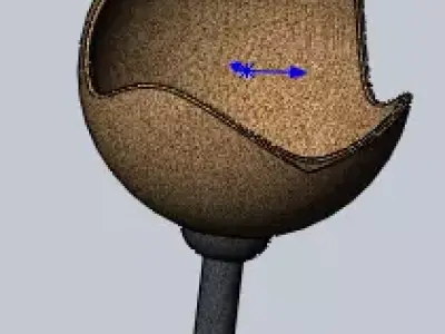 office desk 3D print model