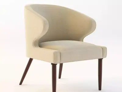 Lorae Arm Chair 3D model