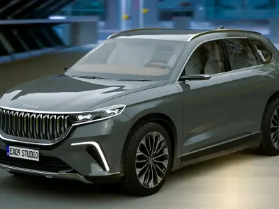 TOGG T10X  2025 update version 3D model