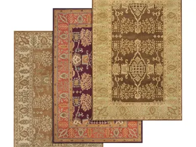 Rug Set 2282 3D model