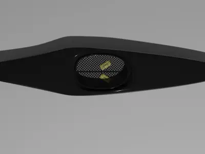 Slalom Canoe - Vajda Demon 4 3D model