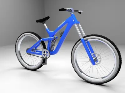 High-Poly 3D Cycle Model 3D model