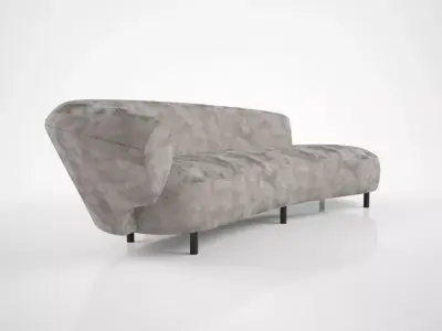 Christophe Delcourt Ana Meridienne Sofa 3D model