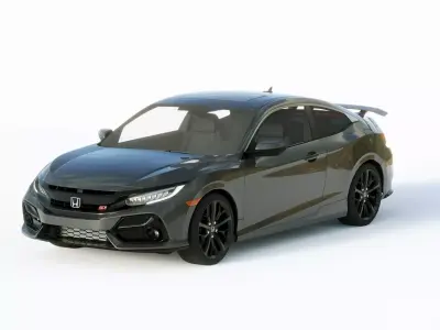 Honda Civic Coupe 2020 3D model