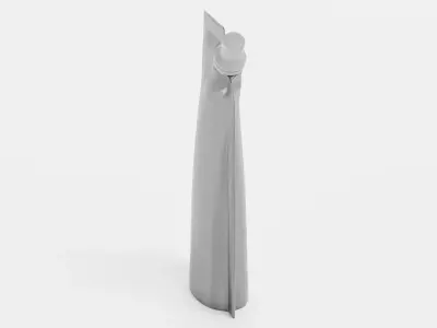 Universal Spout Pouch Container V4 - Product Packaging Low-poly 3D model