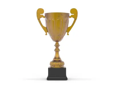 Cups Trophy 3D model 25