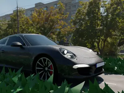 Porsche 911 Cayman  3D model