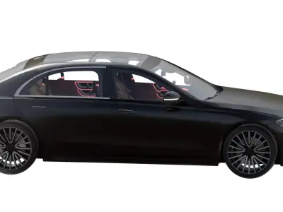 Mercedes Benz S500 2020 3D model