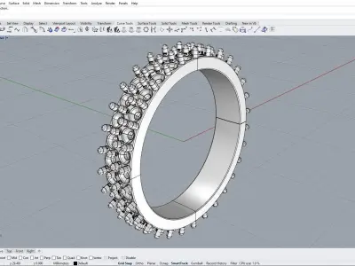 Infinity ring 3D print model