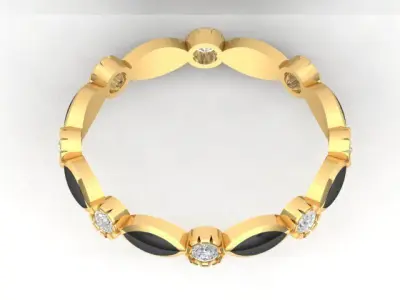 Band Ring  3D print model get