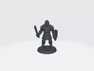 Knight dec 3D print model