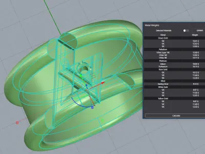 Ring Louis Vuitton 3D print model