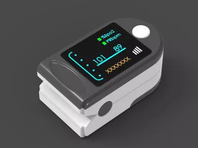 Pulse oximeter  3D print model