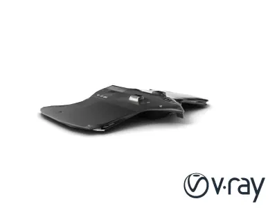 VoidRunner Stealth Bomber model pack Low-poly 3D model