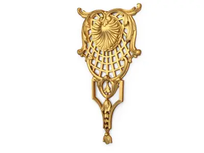 Classic decor ornament 121 3D model