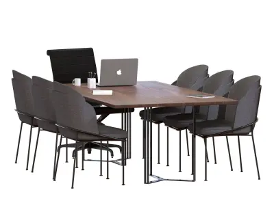 Conference table - Set 2 3D model