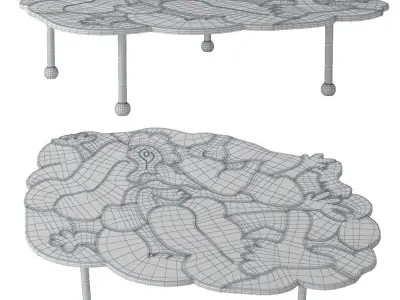 The future perfect Wolstons chicharron coffee table 3D model