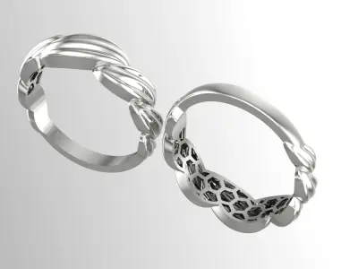 Women s Fusion Ring 3D print model