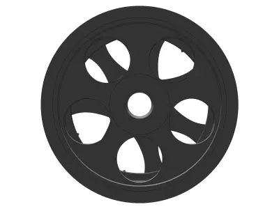 Heritage Kokoro Forged 164 RIMS FOR HOTWHEELS 3D print model 3D print model