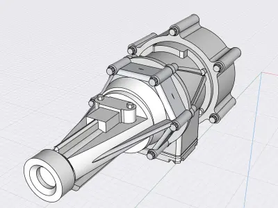 Gear Vendors Overdrive unit Drag Drive Powerglide 3D print model