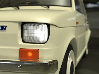 Fiat 126p 3D model