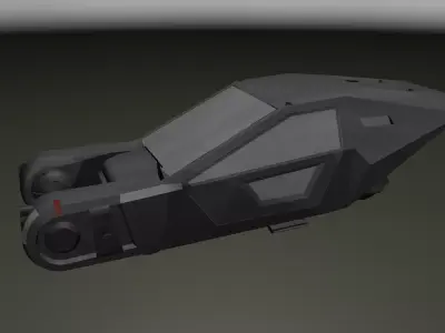 Car LAPD 2048  3D model