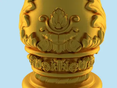 Modern Vase 3D model purchase