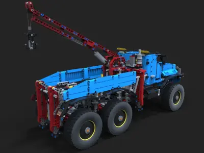 Lego Truck 2 3D model
