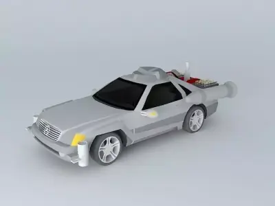 My ambitious Mercedes Benz Time Machine Free 3D model