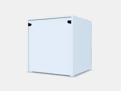 SMASTAD - PLATSA Chest of 3 drawers Low-poly 3D model