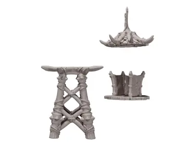 Orc Tower 3D print model