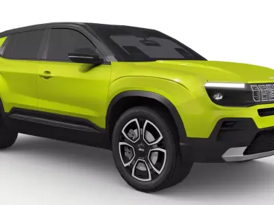 Jeep Avenger 2023 Low-poly 3D model