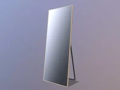 Square Mirror 3D model
