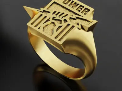 Port Adelaide Power Australia Football Fans 3D print model  3D print model