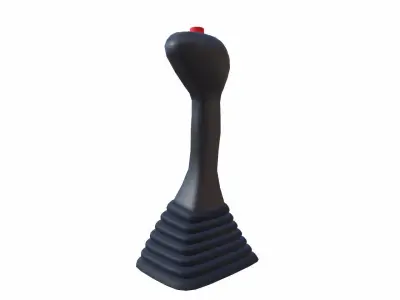 Gearshift Low-poly 3D model