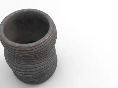 Joyse Vase Low-poly 3D model