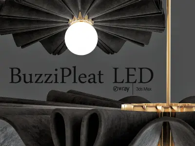 BuzziPleat LED 3D model