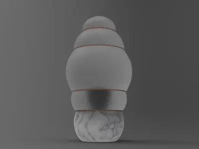 Alto Interior Light Low-poly 3D model