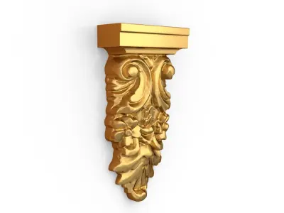 Classic decor ornament 66 3D model