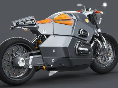 Concept Bike 3D model