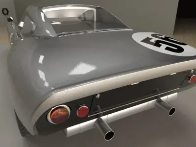 Porsche 904 Carrera GTS 3D model