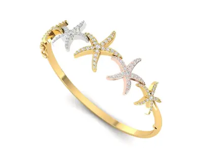 Starfish Bracelet 3D print model