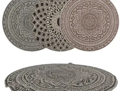 Rugs No 617 Low-poly 3D model