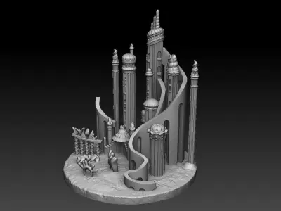 Atlantica little mermaid 3D print model