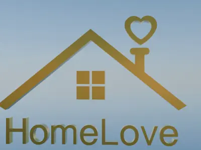 Logo Decorative Composition 3D Model Low-poly 3D model