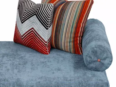 floor sofa mattresses  3D model