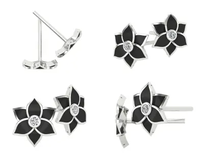 Earrings od98 3D print model