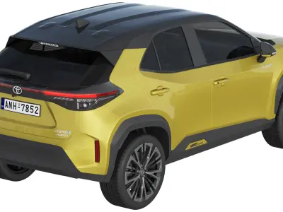 Toyota Yaris Cross 3D model by zifir3d