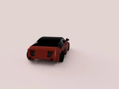 Sports car  3D print model