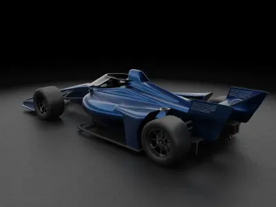Indycar Road Version 3D model